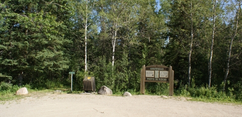 Arrowhead Trail marker