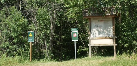 Gorge Creek Trail Entrance