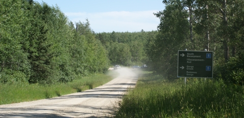 South Escarpment Trail road access