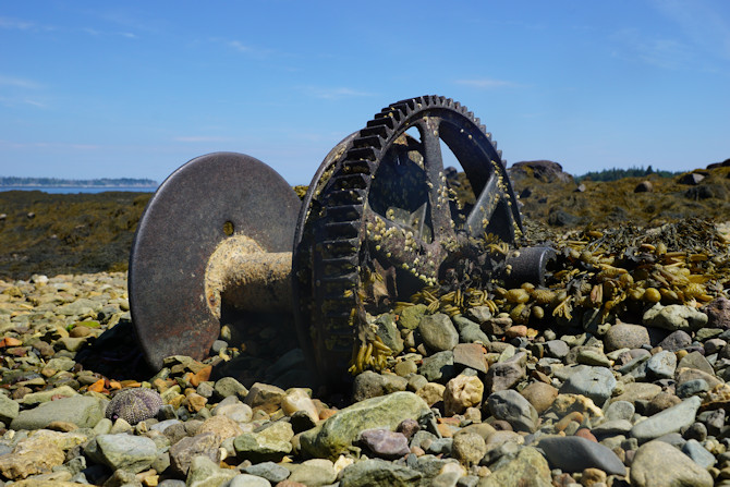 wheel on White Head Island