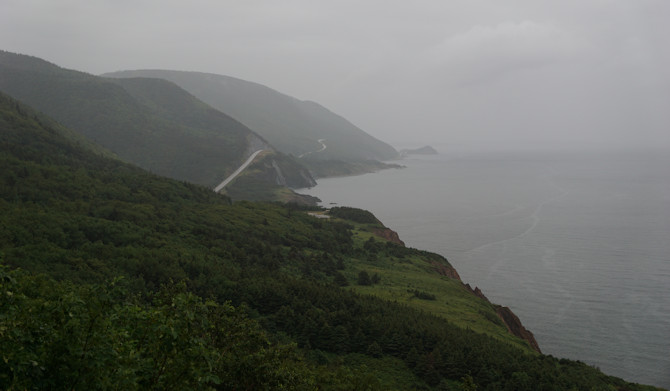 Cabot Trail coast line