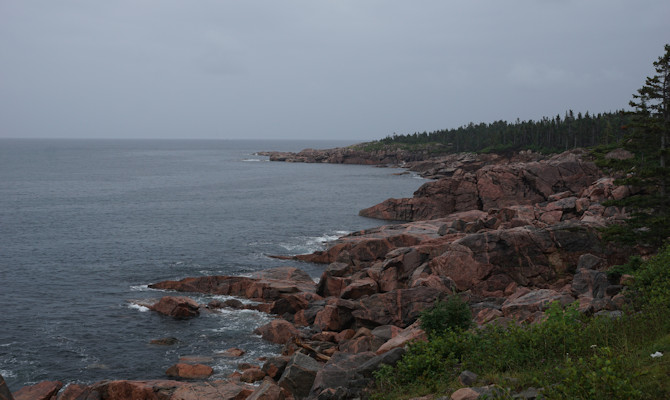 Cabot Trail coast line