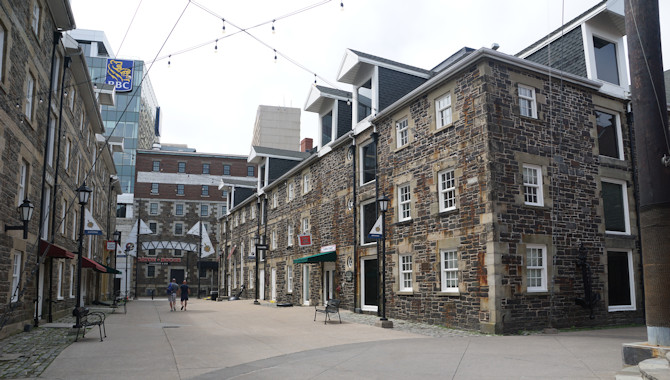 Halifax Waterfront old buildings
