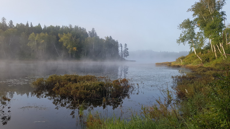 Esker Lake View from our site 