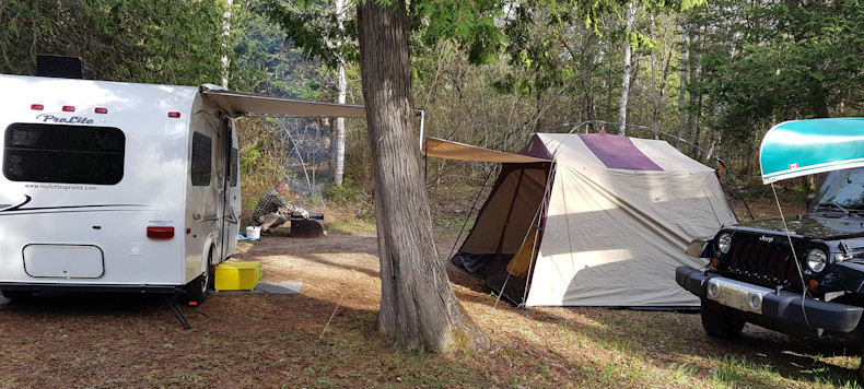 Marten River Provincial Park Camp Site 99