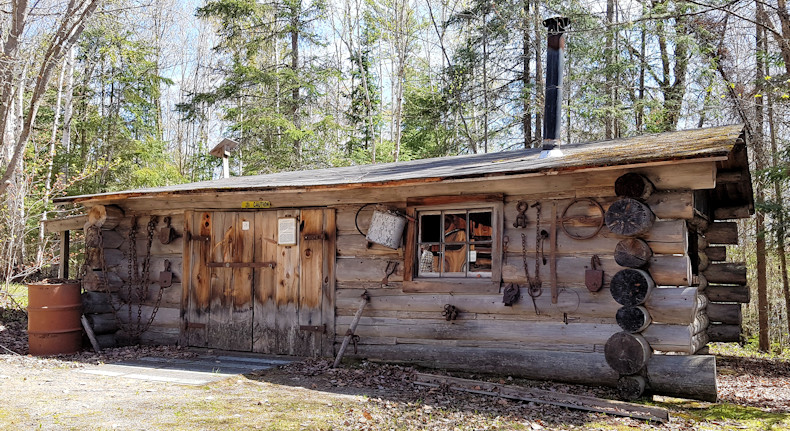 Marten River Historical Logging Cabin