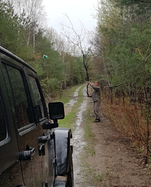 Rabbit Lake Road some cleanup required 