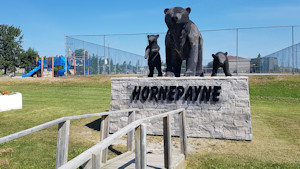 Hornepayne Town Sign 