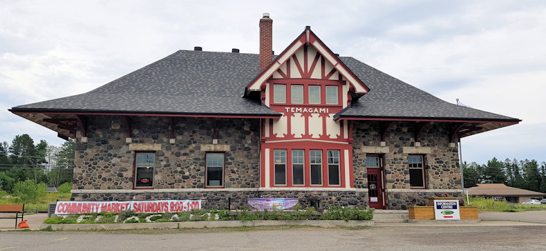 Temagami Train Station and Community Market