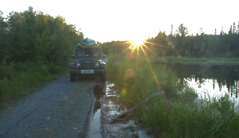 End of Red Squirrel Road 