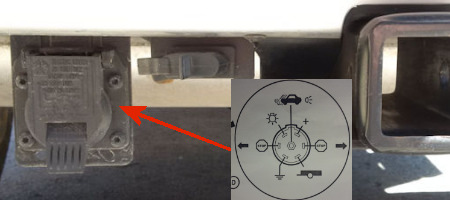 7-pin trailer connector 