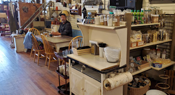 Coffee at Daily Grind in Maple Creek