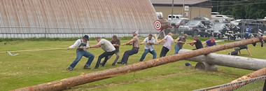 Bella Coola Fall Fair rope war