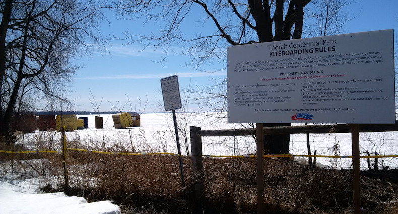 Thorah Centennial Park Ice Fishing