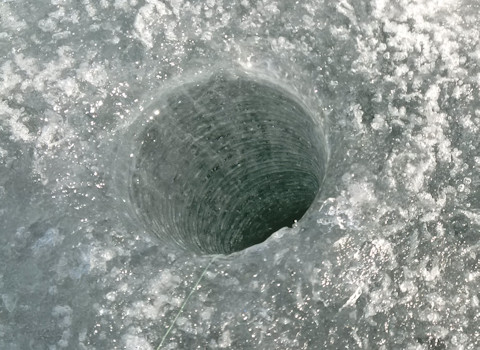 Ice Fishing hole