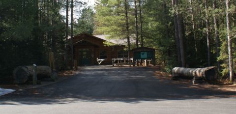 Logging Museum Entrance