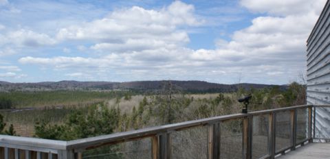 Visitor Center view