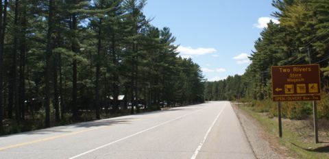 Two Rivers Store access from hwy 60