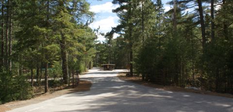 Lake of Two Rivers Camp gate house