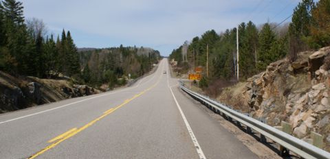 Lake Opeongo from hwy 60