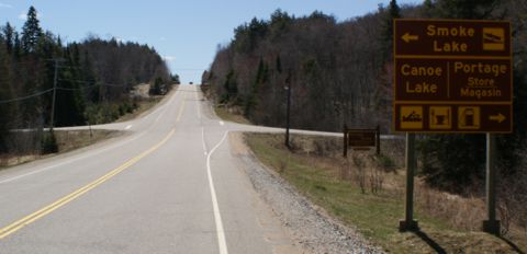 Portage Store entrance from hwy 60