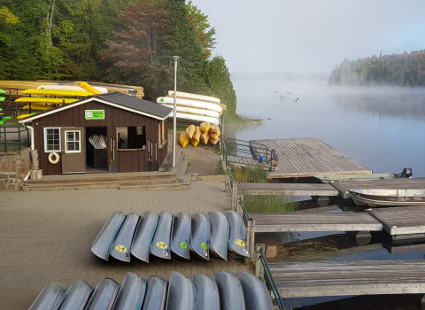 Docks at the Portage Store