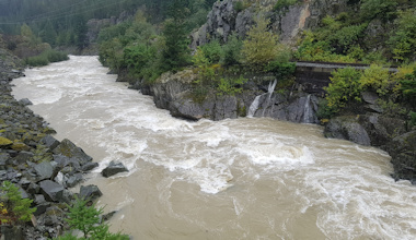 Squamish River after Daily Lake 