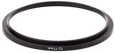 Step-Up Adapter Ring 72mm Lens to 77mm Filter Size 