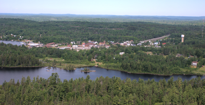 Overlooking Temagami 