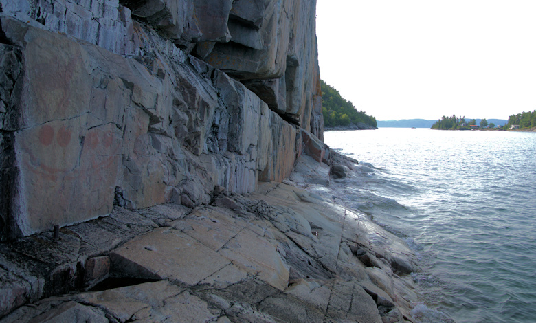 Agawa Rock Pictograph 