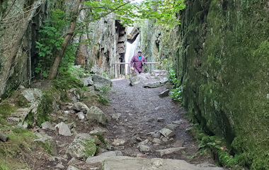 Trail at Agawa Rock 