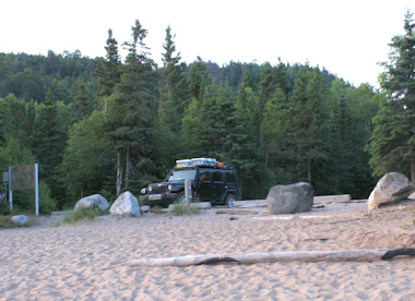 Last to leave Old Woman Bay 