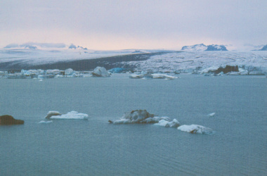 Glacier in Iceland in 1981