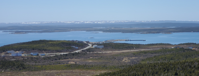 Labrador across Strait of Belle Isle