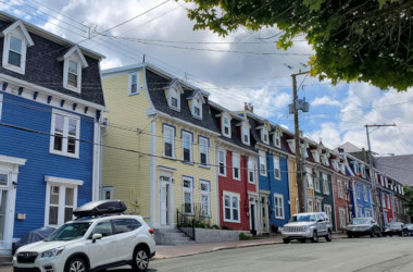 Colourful Houses in St. John's 