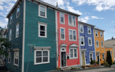 Colourful Houses in St. John's