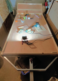 New camping trailer beginning 