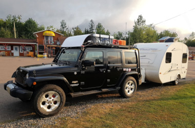 Towing Experience mit dem Jeep